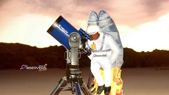 Observateurs du désert d'Hurghada (Observation des étoiles classique)