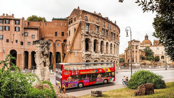 City Sightseeing Rome Hop-On Hop-Off Bus Tour 24, 48 or 72-Hour Ticket