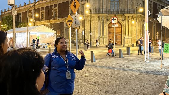 Mexico City night tour with optional ticket to Torre Latinoamericana
