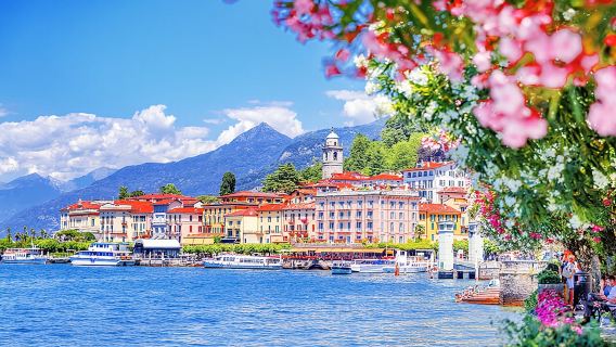 Lago de Como + Villa Melzi + Bellagio [Guía de habla china|línea especial de servicio de coche privado con conductor|Ajuste del itinerario