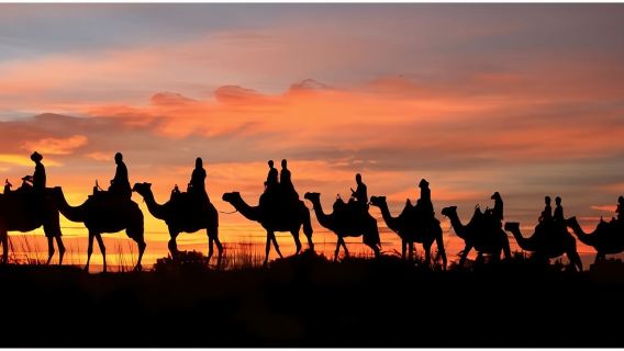 澳洲+北領地烏魯魯【艾爾斯岩丨騎駱駝觀賞日出日落】