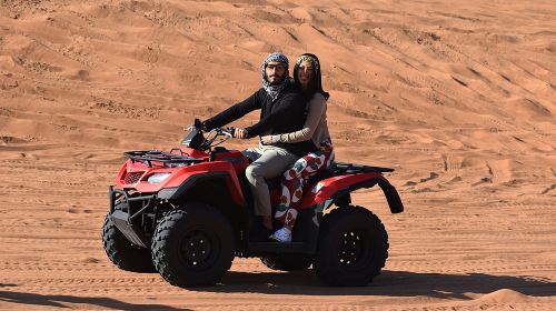 Dubai Quad Bike Tour with Camel Ride and BBQ Dinner 4