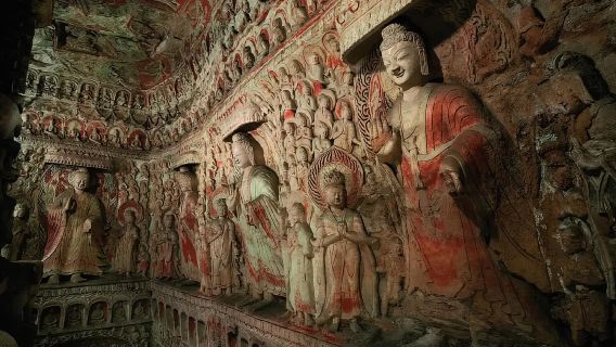 Datong: Grutas de Yungang (solo entrada)