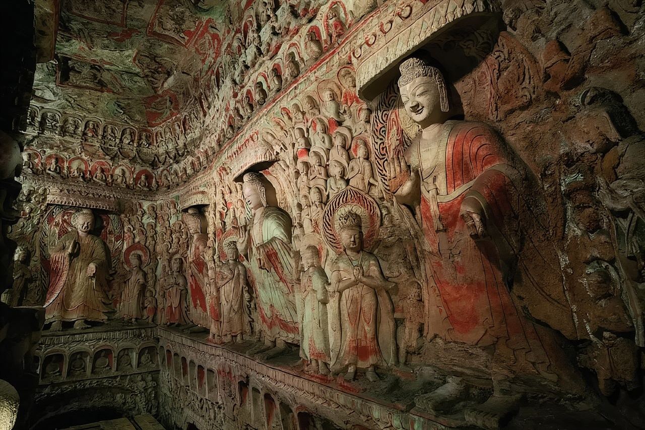 Datong: Yungang Grottoes Entrance Ticket Only