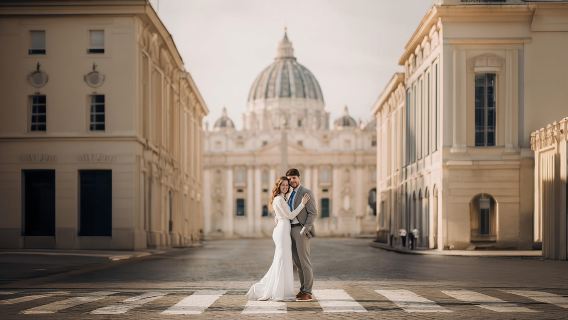 Roma: Pemotretan Vatikan, Lapangan Santo Petrus & Kastil Sant'Angelo