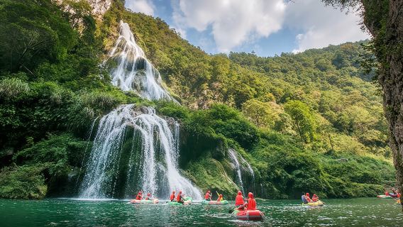 Zhangjiajie Departure Mengdong River Day Tour: Private Charter Service (Whitewater Canyon Adventure for a Cool Summer)