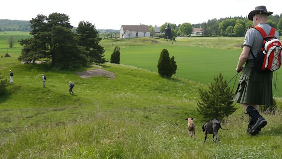 Guided nature tour with a Swedish picnic