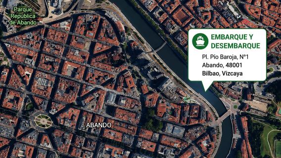 Tour in barca di 1 ora a Bilbao o crociera di 2 ore a Portugalete