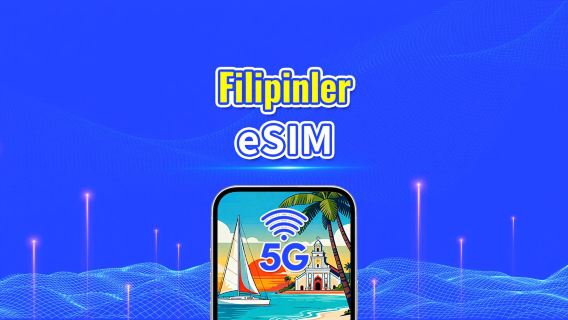 Filipinler 5G eSIM | Günlük/Toplam Veri Paketi | 1–30 gün | Takvim Günü Faturalandırması | QR Kodu