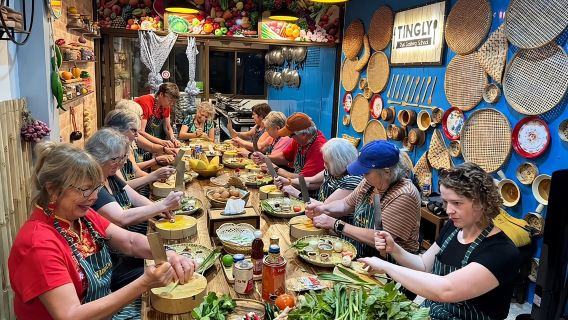 Thai cooking class experience in Bangkok with Tingly Thai cooking school