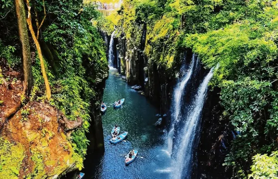 【含午餐可選船票】日本九州高千穗峽+熊本阿蘇火山草千里一日遊