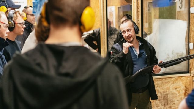 Esperienza di tiro al poligono di Danzica, Polonia