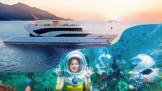 Phu Quoc Namaste Coral Park yacht sightseeing + underwater walking