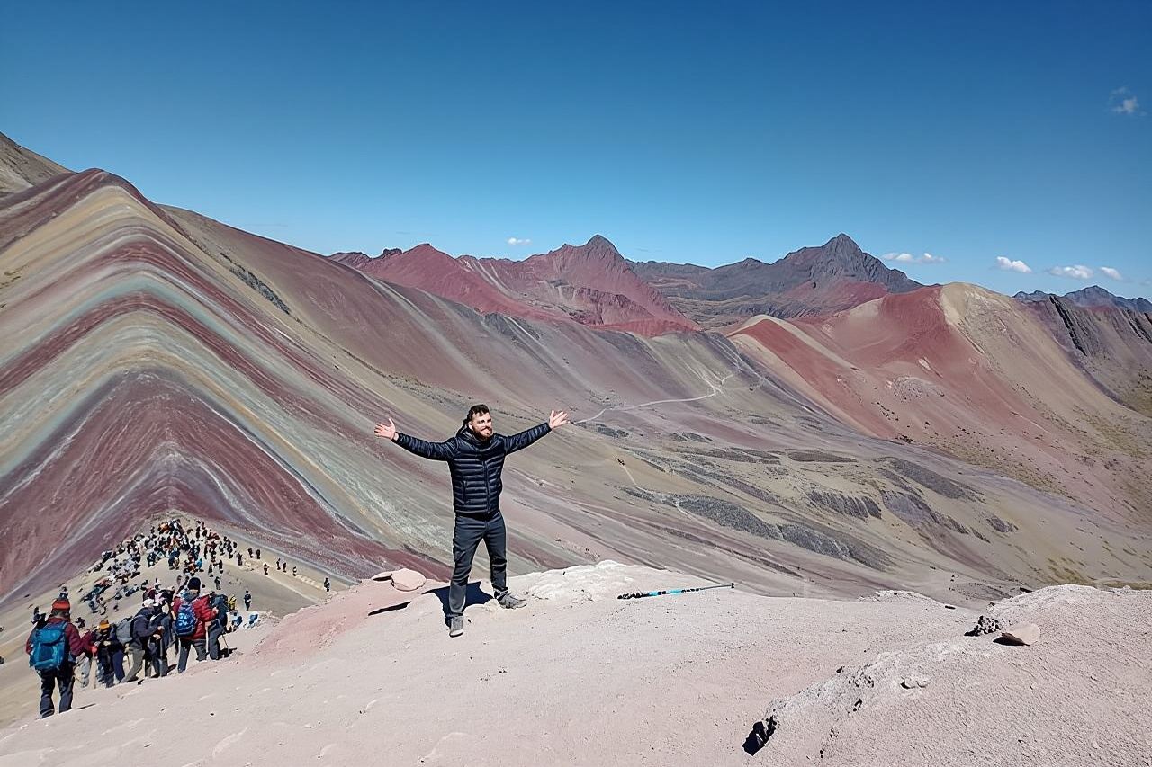 Tour to the Vinincunca Rainbow Mountain + Red Valley from Cusco