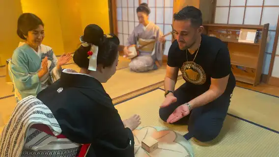 Tokyo: Deep Dive into Japanese Traditional Culture - Temple Goma Fire Purification Ritual + Play Traditional Japanese Games with Geisha