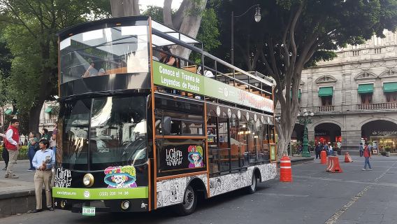 Puebla Sightseeing Tour by Double-Decker Tram