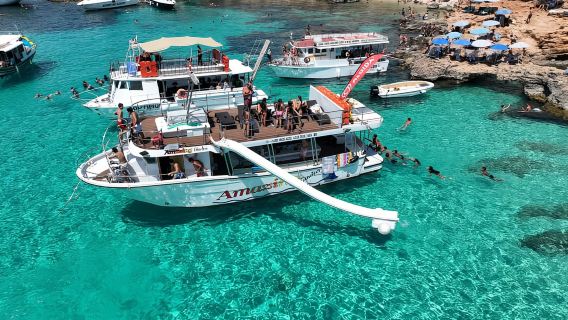 Malta Coastline Cruise: Comino, Blue Lagoon & Crystal Lagoon