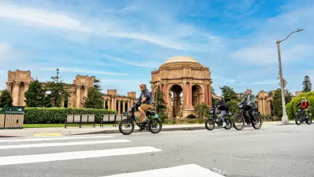 金門大橋：索薩利托電動自行車導覽遊