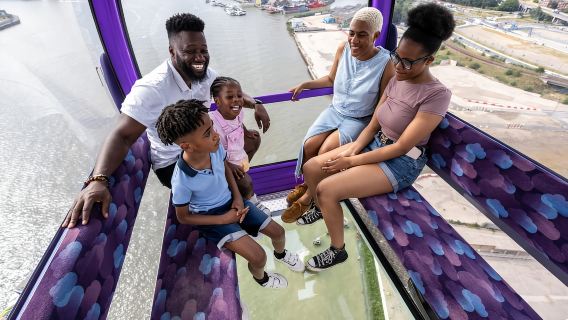 London: IFS Cloud Cable Car - Glasboden-Erlebnis