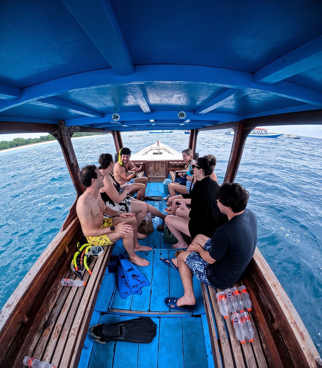 From Gili Air: Private or Small Group Snorkeling Boat Tour