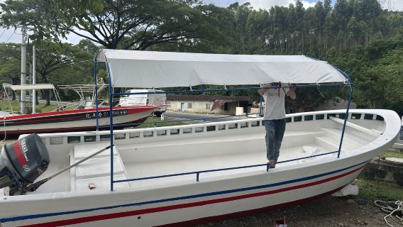 解鎖不易暈船海釣 神州半島海釣 漁民同款原始漁趣 有網捕兜底