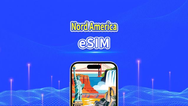 eSIM America del Nord | 5G/4G | Pacchetto dati giornaliero/totale | 1–30 giorni | Fatturazione 24 ore | Codice QR