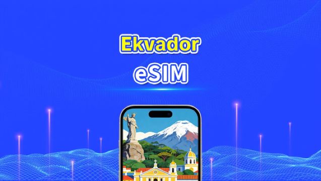 Ekvador eSIM | 4G | Günlük Paket/Veri Paketi | Yüksek Hızlı İnternet | 24 Saat | 1-30 Gün | QR Kodu