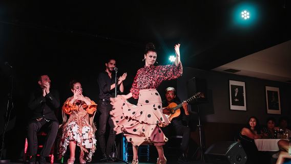 Pertunjukan Flamenco Tulen dengan Lawatan Berpandu Tapas & Wain