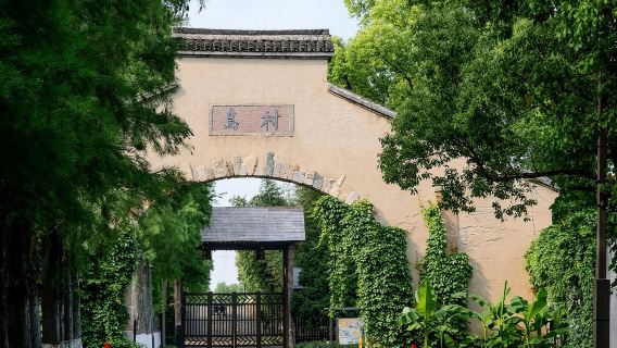 Abfahrt von Shanghai – nehmen Sie den Hochgeschwindigkeitszug, um die alte Wasserstadt Wuzhen West Street und das typische ländliche Dorf Jiangnan – Wu Village – zu erleben