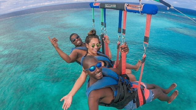 Key to the Sea Parasailing- Birds Eye View of the Best Beach in the world 