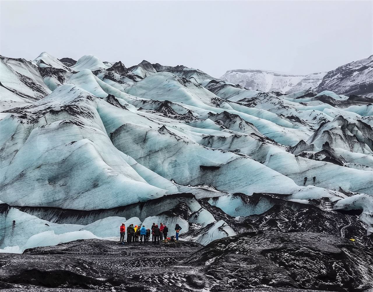 Iceland Solheimajokull Glacier Hiking Adventure - Small Group of 15 with Glacier Equipment & Optional Transfers