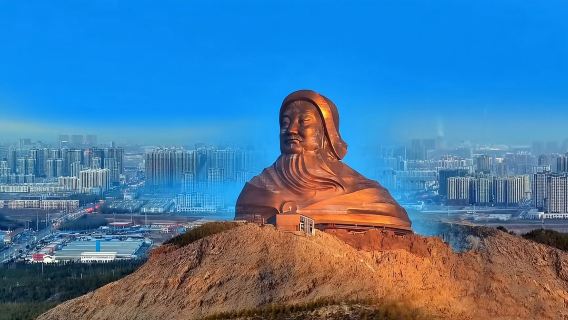 烏海湖·遠觀甘德爾山·成吉思汗像·打卡拉僧廟·純玩1日遊