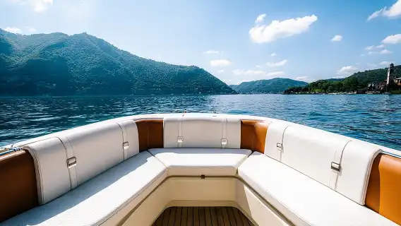 1H Private Cruise Lake Como Tender Yacht Invictus 6 pax