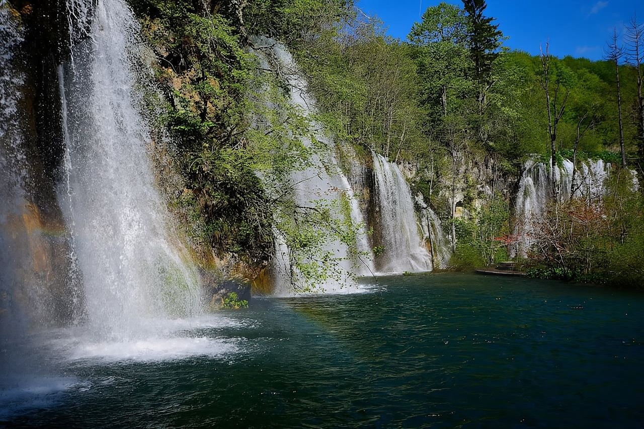 From Split or Trogir: Plitvice Lakes Trip with Entry Ticket