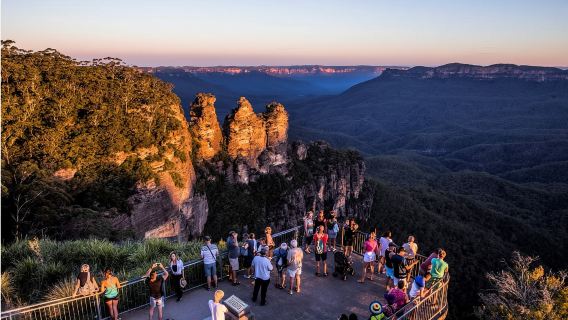 Tour 1 ngày từ Sydney đến Vườn quốc gia Blue Mountains & Sở thú Sydney (bao gồm vé vào cổng)