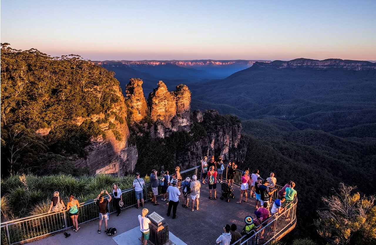 Tour di un giorno al Parco Nazionale delle Blue Mountains e allo Zoo di Sydney [Partenza da Sydney e biglietto d'ingresso incluso]