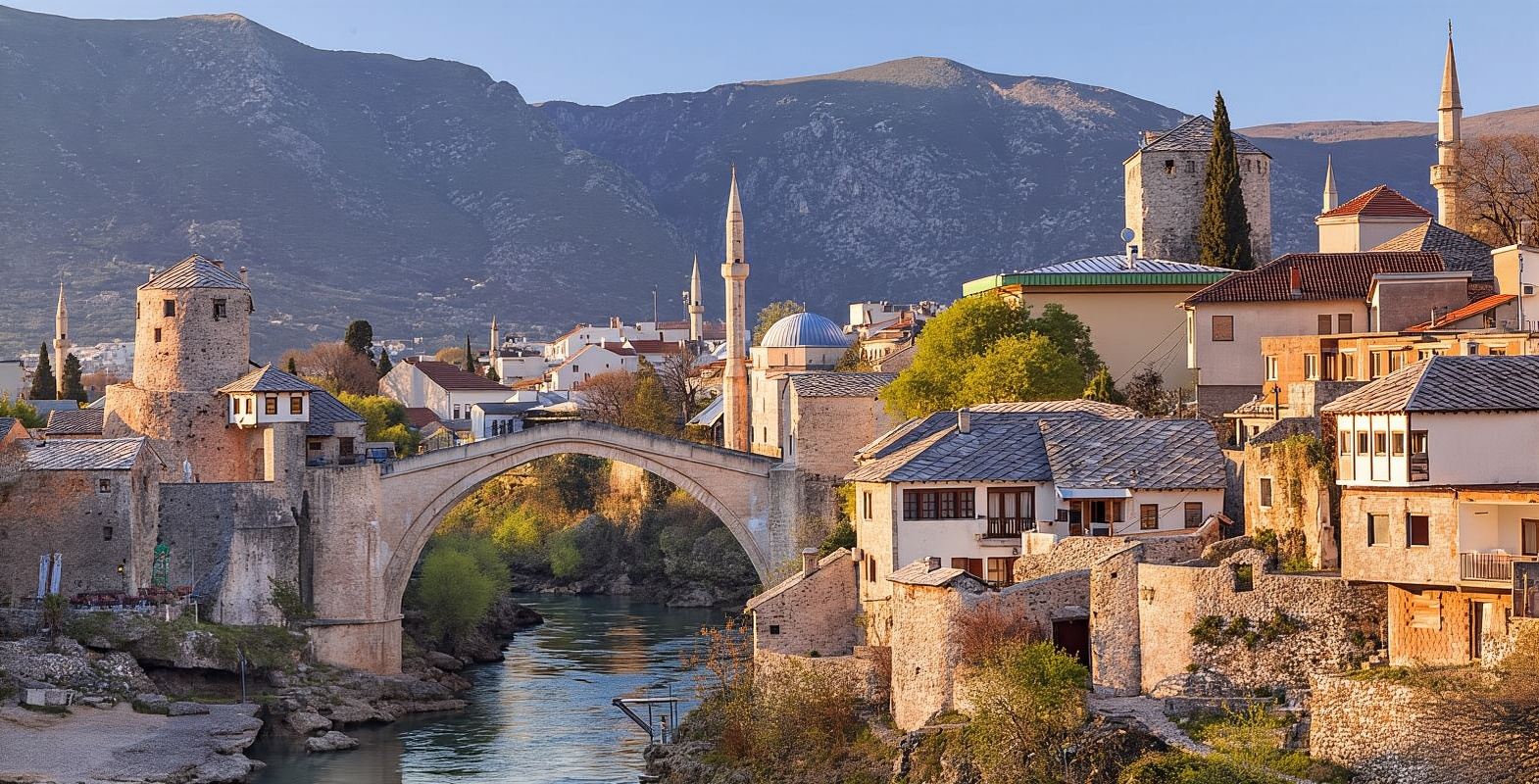 Dari Split atau Trogir: Tur ke Air Terjun Mostar dan Kravice