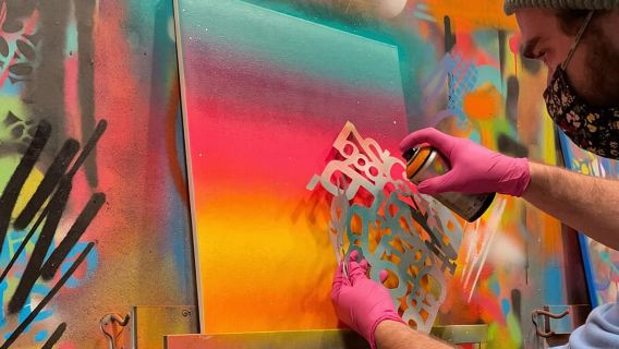 Atlanta: BYOB Spray Paint and Sip