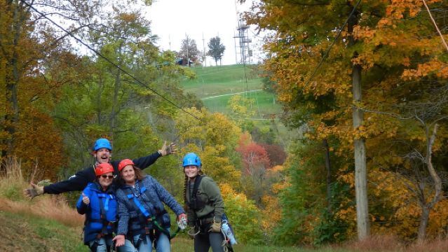 Moundsville: Wild Zipline Tour (4 Ziplines & Skybridge)