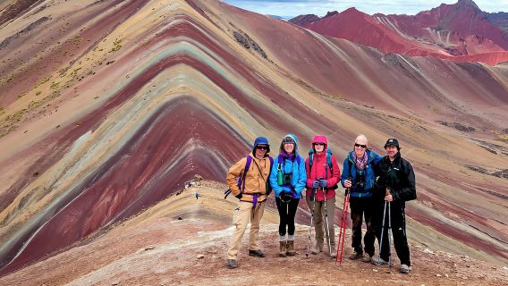 Cusco: Rainbow Mountain & Red Valley Day Trip with Meals