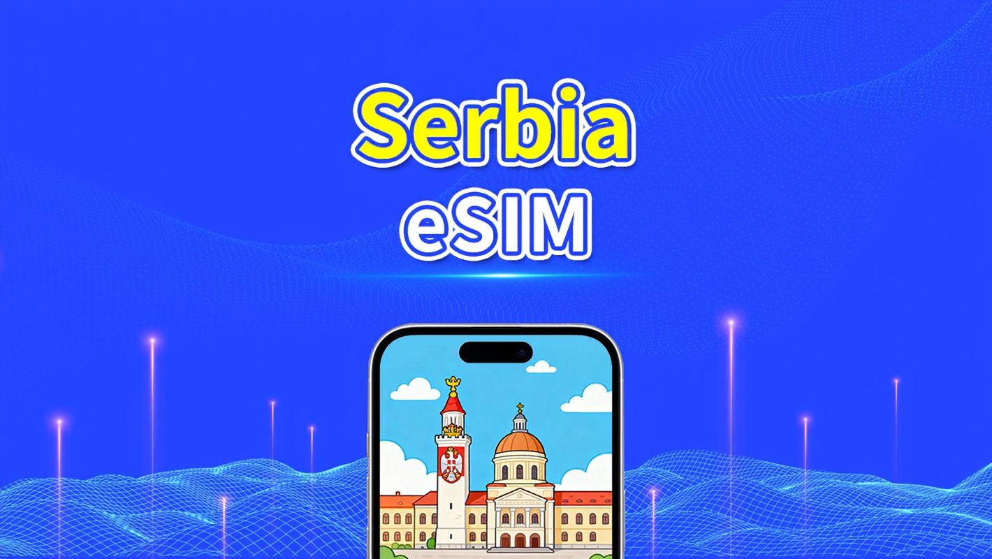 Serbia eSIM | 4G | Daily/Total Data Package | 1–30 days | 24-Hour Billing | QR Code