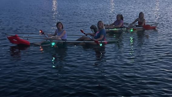 Panama City Beach : excursion nocturne en kayak avec collations