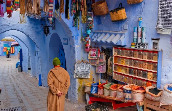 摩洛哥丹吉爾出發切夫沙萬一日遊 當地導遊陪同+接送