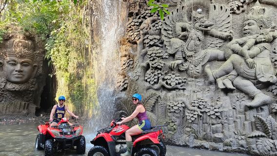 Ubud ATV Quad Bike and Snorkeling at Blue Lagoon Beach