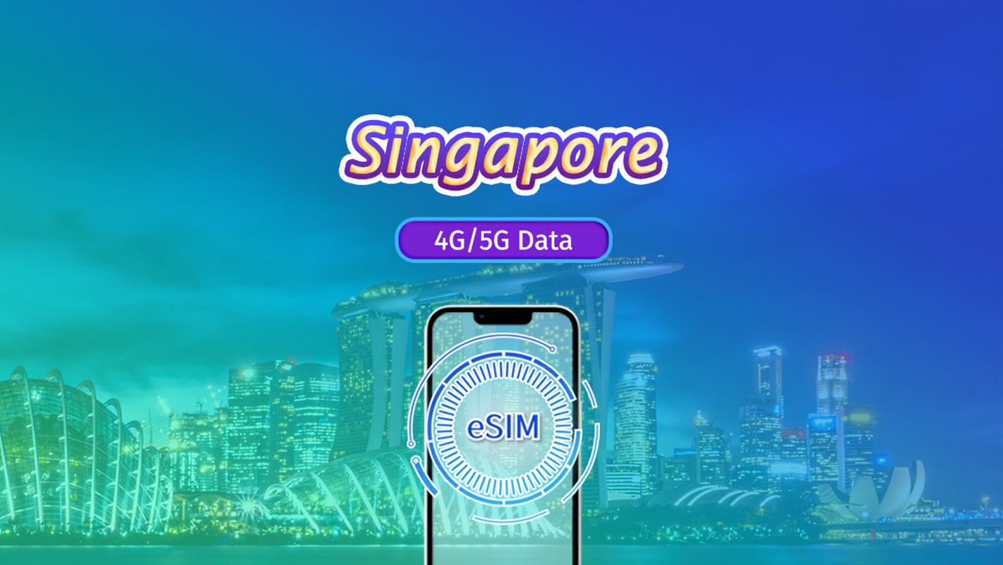 สิงคโปร์ | eSIM 5G/4G | แพ็กเกจรวมทั้งหมด | 3-7 วัน | รหัส QR