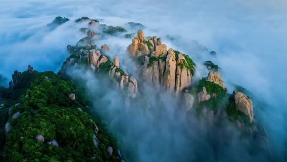 海上仙都太姥山+「聖托里尼」漁井村汽車一日遊【福州出發】