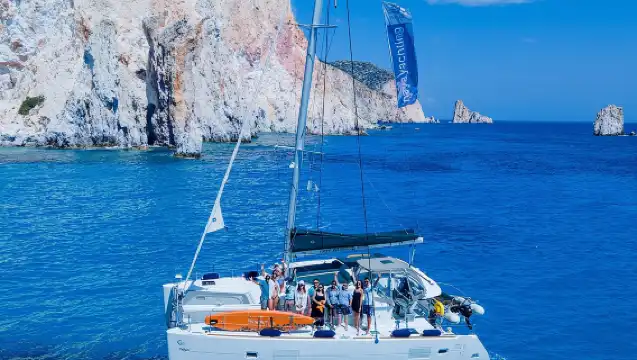 Full-Day Small-Group Cruise in Milos & Poliegos with Lunch