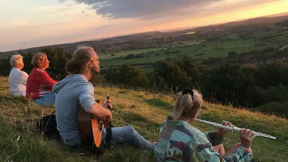 A Tour of Glastonbury, Guided by the Trees. 