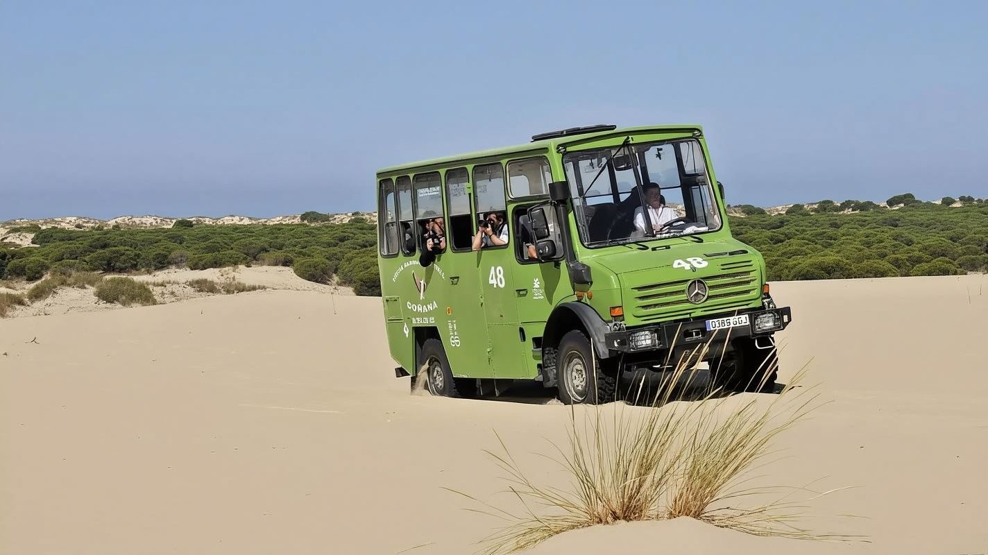 Doñana: 4x4 tour of the national park and beaches