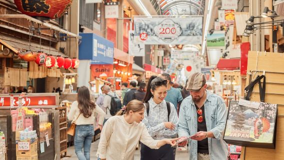 Osaka: tour privato a piedi dei punti salienti e dei tesori nascosti